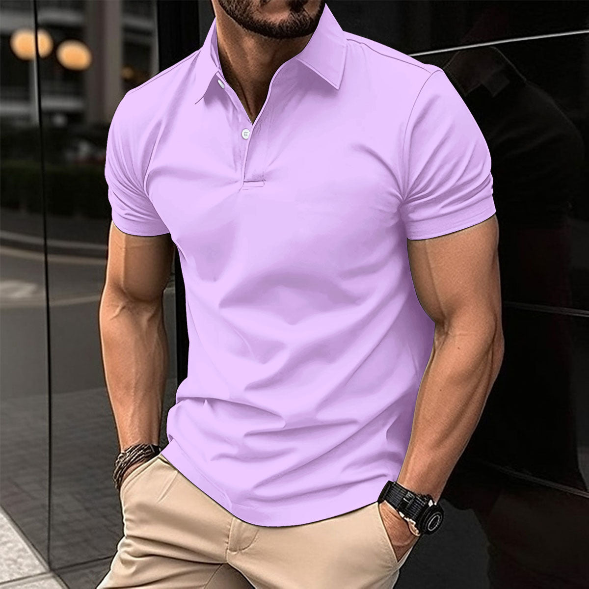 mens-solid-black-polo-shirt-summer
casual-mens-short-sleeve-polo-top
man-wearing-navy-blue-polo-shirt
white-cotton-blend-polo-shirt-men