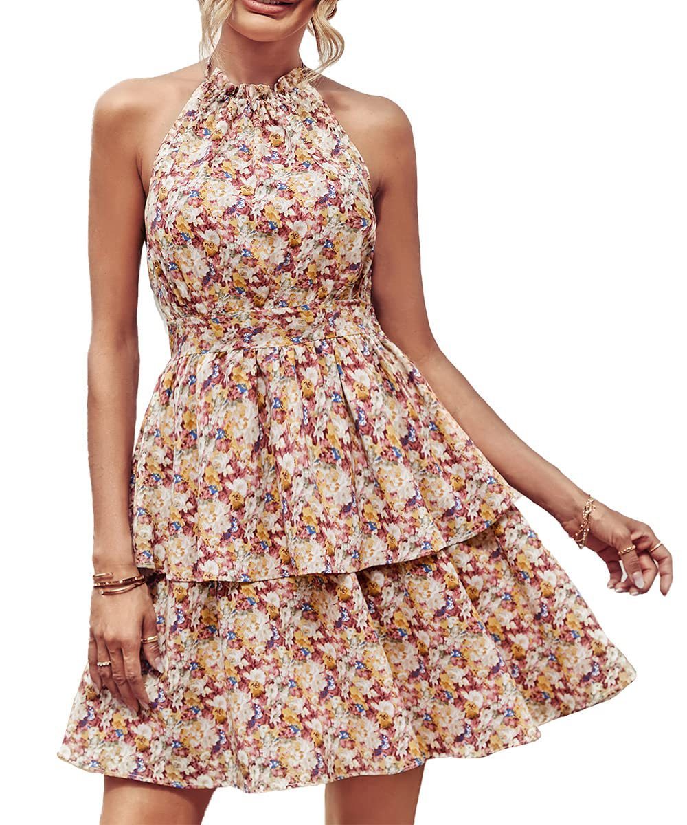 summer-printed-halter-dress-beach-style
boho-backless-ruffled-a-line-dress-women
model-wearing-printed-halter-vacation-dress
close-up-summer-dress-fabric-pattern