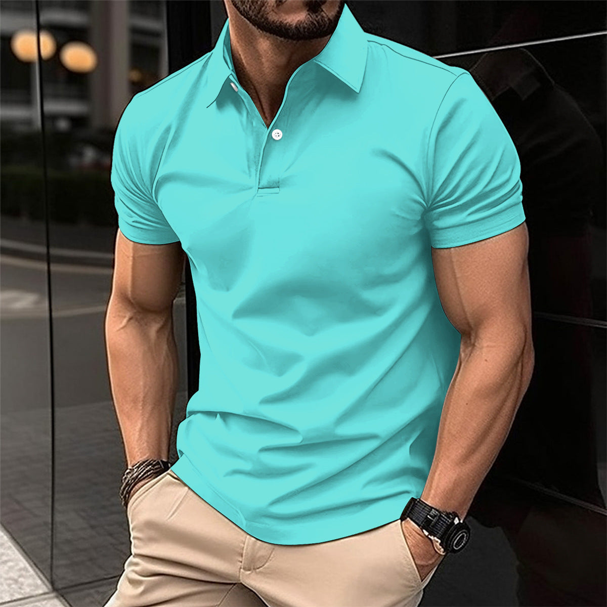 mens-solid-black-polo-shirt-summer
casual-mens-short-sleeve-polo-top
man-wearing-navy-blue-polo-shirt
white-cotton-blend-polo-shirt-men