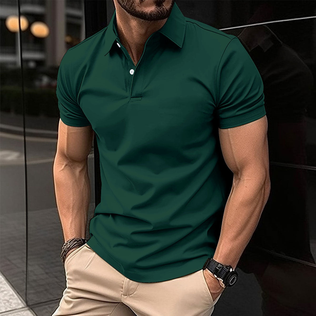 mens-solid-black-polo-shirt-summer
casual-mens-short-sleeve-polo-top
man-wearing-navy-blue-polo-shirt
white-cotton-blend-polo-shirt-men