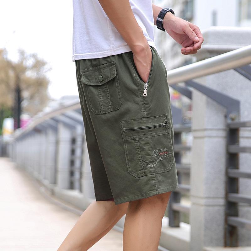 mens-loose-fit-cotton-summer-shorts-light-gray

model-wearing-mens-outdoor-thin-pants-army-green

close-up-mens-casual-thin-shorts-fabric

men's-3-4-length-pants-sizing-chart