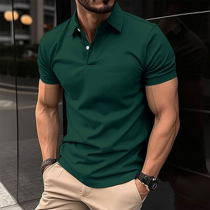 mens-solid-black-polo-shirt-summer

casual-mens-short-sleeve-polo-top

man-wearing-navy-blue-polo-shirt

white-cotton-blend-polo-shirt-men