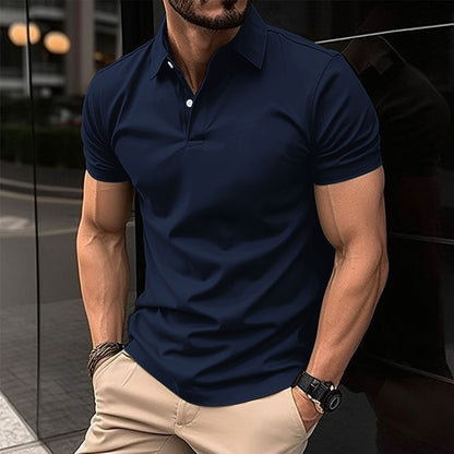 mens-solid-black-polo-shirt-summer

casual-mens-short-sleeve-polo-top

man-wearing-navy-blue-polo-shirt

white-cotton-blend-polo-shirt-men