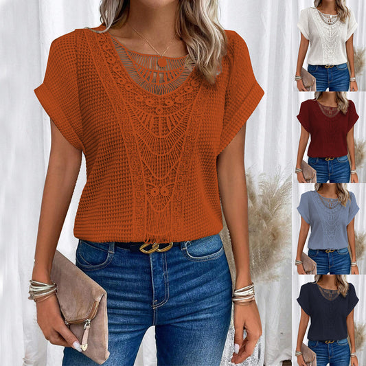 ethnic-style-hollow-out-t-shirt-women-apricot

summer-short-sleeve-fashion-top-black

woman-wearing-boho-hollow-out-blouse-blue

casual-ethnic-style-pullover-tshirt-details